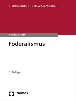 cover image of Föderalismus